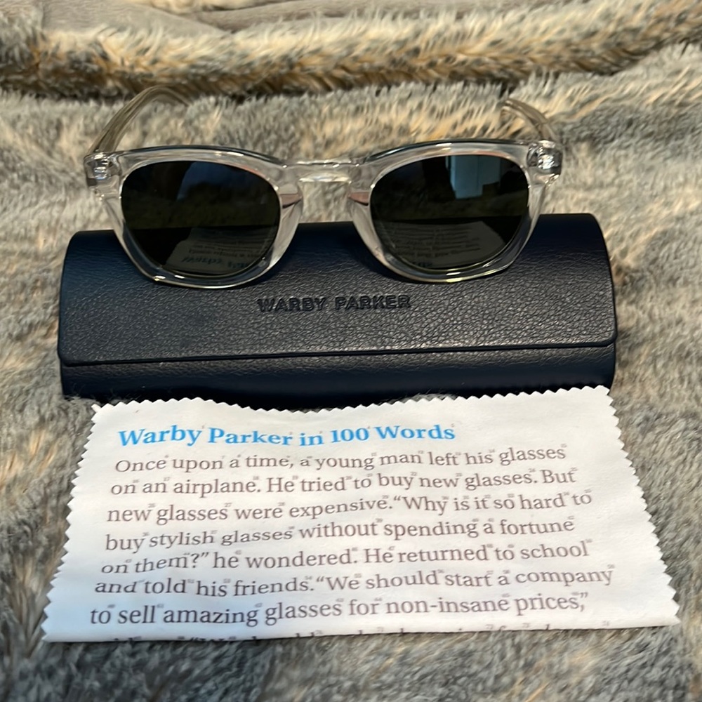 Warby Parker Crystal Sunglasses